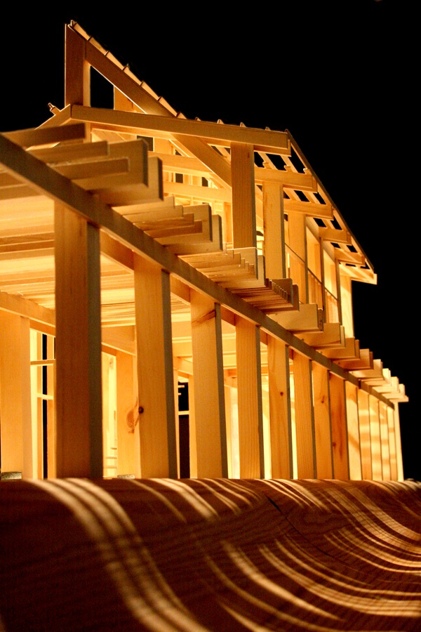 framing model:to build a model that allows for a coherent understanding of pure structural form as it becomes a part of the design challenge